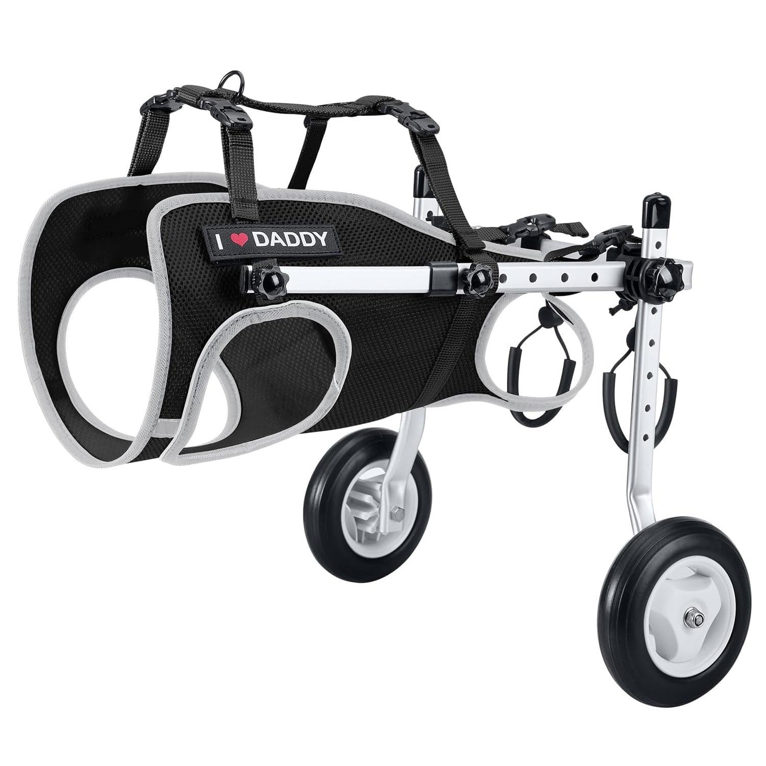 Adjustable mobility wheelchair SDPT01 for dogs.